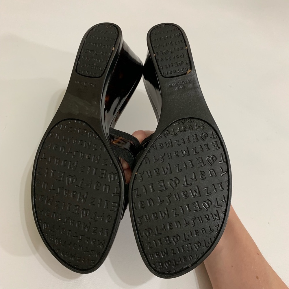 Stuart Weitzman Tortoise Shell Slides - image 7